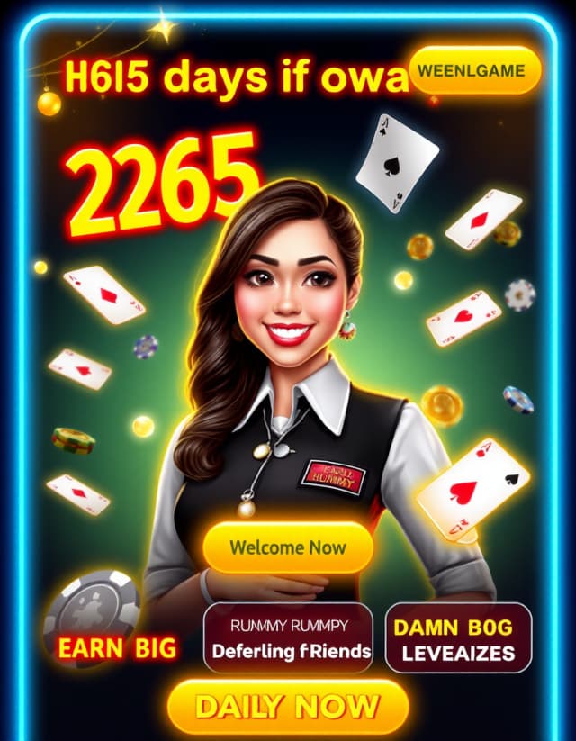 Hello Rummy Banner